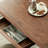 Walnut Solid Wood Dining Table-98664052