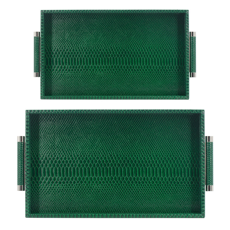 Plateau de table basse Croc, Vert