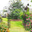 Lron Arbour With Adjustable Width In Black(42.52W''~78.15W'')