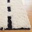 Tapis rayé en laine / coton tissé à la main Franchezca-72749139