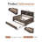 Wood Captain Bed With Trundle,Drawers-476885519-476885512