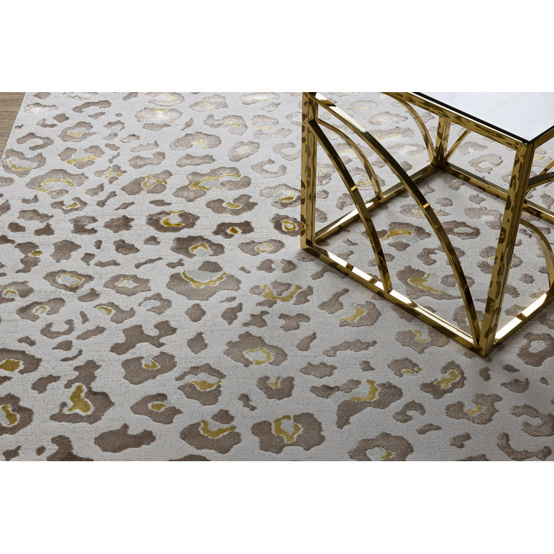 Animal Print Area Rug, Rectangle 120 x 170cm