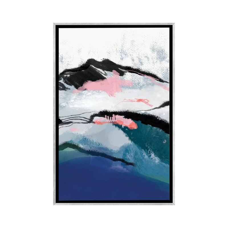 «Snow Mountain» par Ana Rut Bré - impression d'art graphique, Aucun mat, H 40 po x l 26 po x P 1,5 po