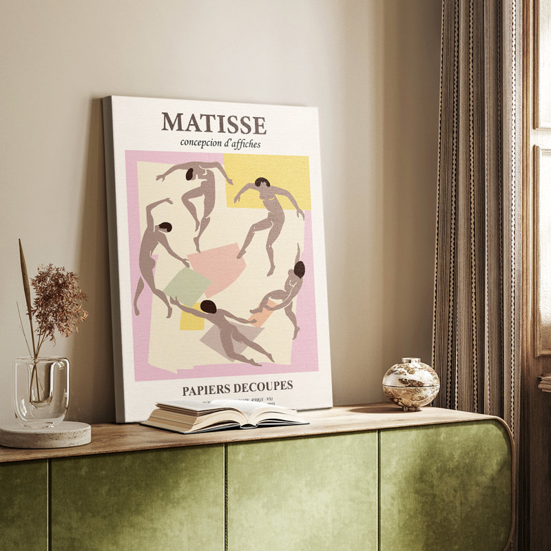 Matisse CXXIII Framed Print -Gallery Wrapped Cavas, 12" H x 8" W