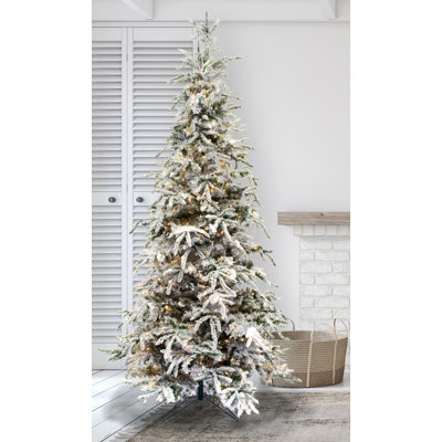 Sapin de Noël artificiel illuminé