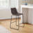 Brinley 24" Vegan Leather Counter Stool-15988353