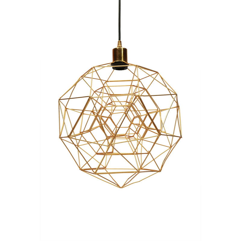Luminaire suspendu géométrique 1 lumières simple Tinney