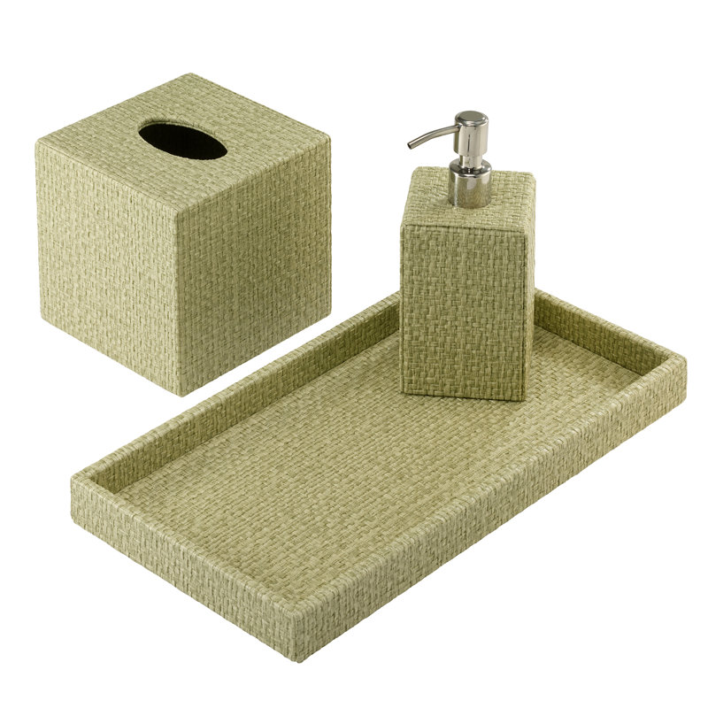 Wicker Vanity Tray, Fern