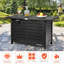 Rectangular Metal Outdoor Side Table , 42'' in. W 20'' in. D