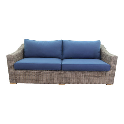 Haleigh 82.68'' Wide Loveseat with Cushions