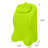 Industrial Style Polyester Blend Rectangular Pillow, Green Color, Basic Flat Seam With Solid Fill, Best For Home Office Desk, Laundry Basket & Walk-In Closet, Standard Size-129219040