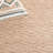 Klinton Natural Fiber Handwoven Jute Cotton Geometric Rug in Natural-851925832
