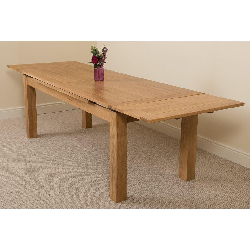 Hagen Oak Solid Wood Dining Table