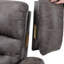 Fauteuil inclinable électrique standard en similicuir avec port USB de 39,8 po de largeur Intars-682565145