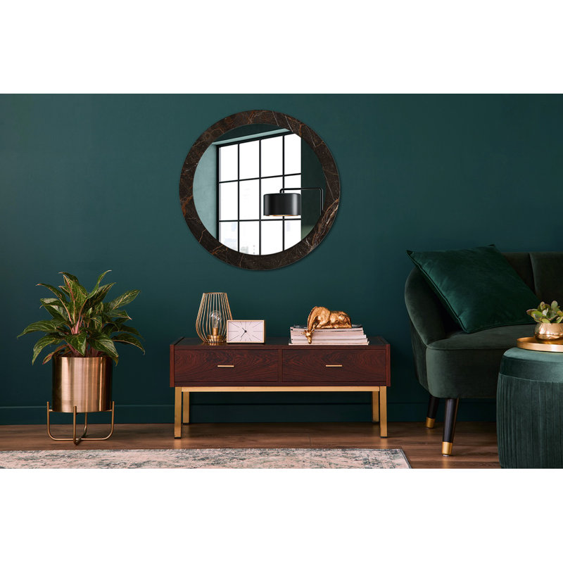 Huldar Glass Flat Wall Mirror