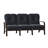 Fremont 75.25'' Wide Aluminum Patio Sofa with Cushions-87146345-26118109