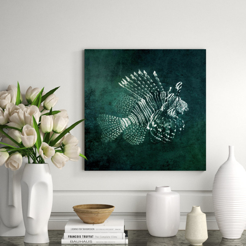 Marine Collection I Print, Glass Coat, 24" H x 24" W