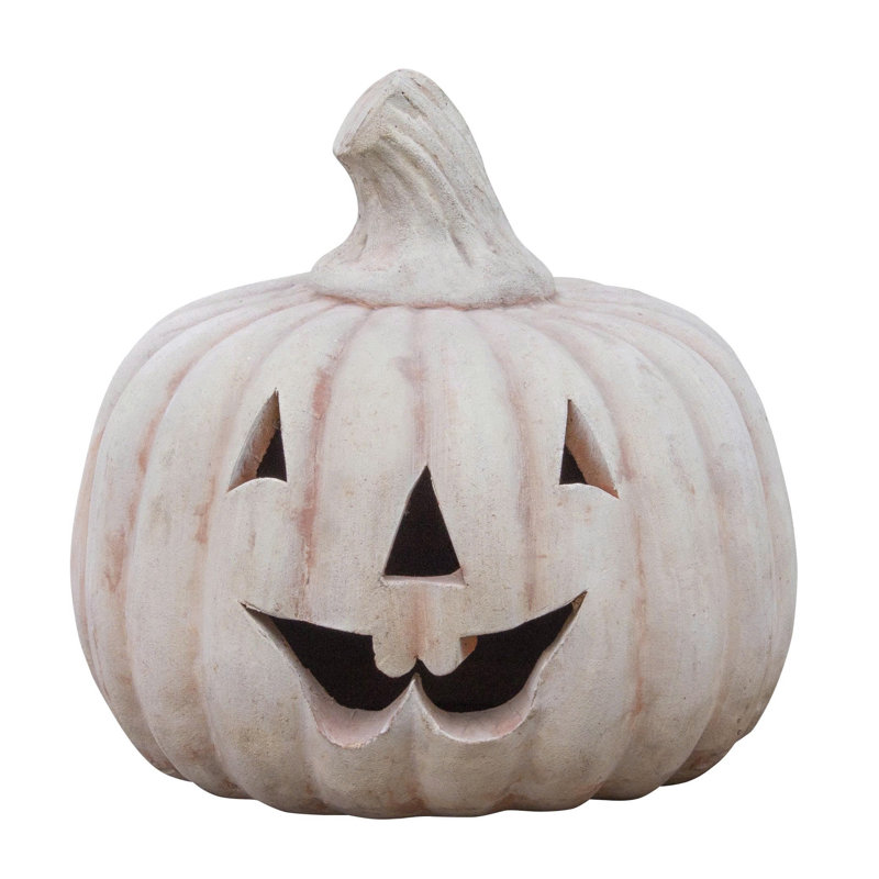 13 po Jack-o-Lantern - terre cuite antique