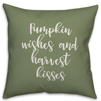  Coussin Pumpkin Wishes and Harvest Kisses