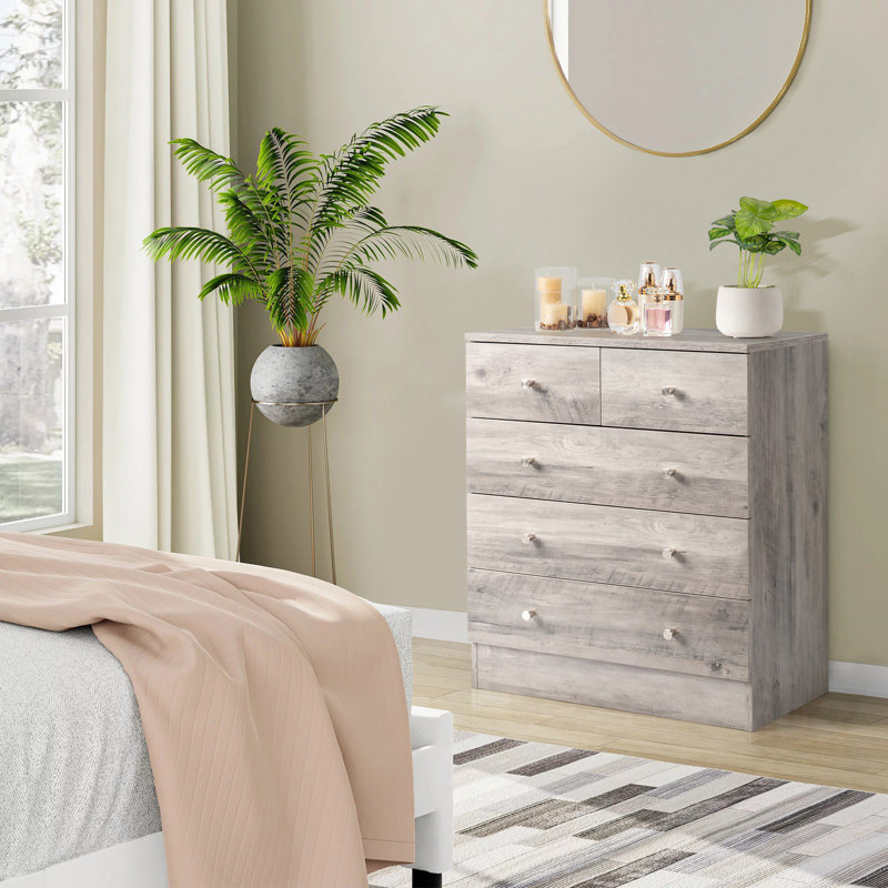 Commode haute 28,7 po, Gris