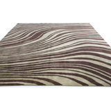 One-of-a-Kind 9'10" X 12' New Age Wool Area Rug in