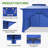 11 Ft. W x 11 Ft. D Pop Up Instant Steel Patio Gazebo with Solid Wall-86915908-94103927