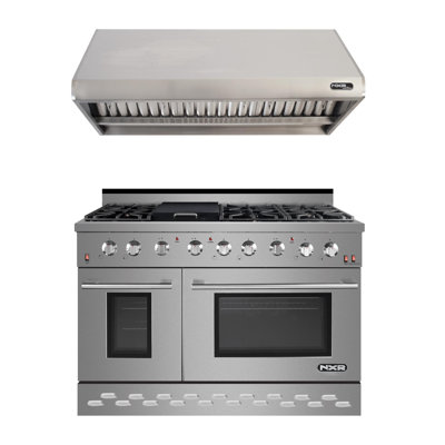 Cuisinière au gaz autoportante à convection autoportante 48 po NXR Professional