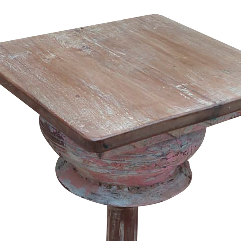 Aubury Solid Wood Frame End Table