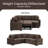Evaa 82.6'' Velvet Sofa-851856335
