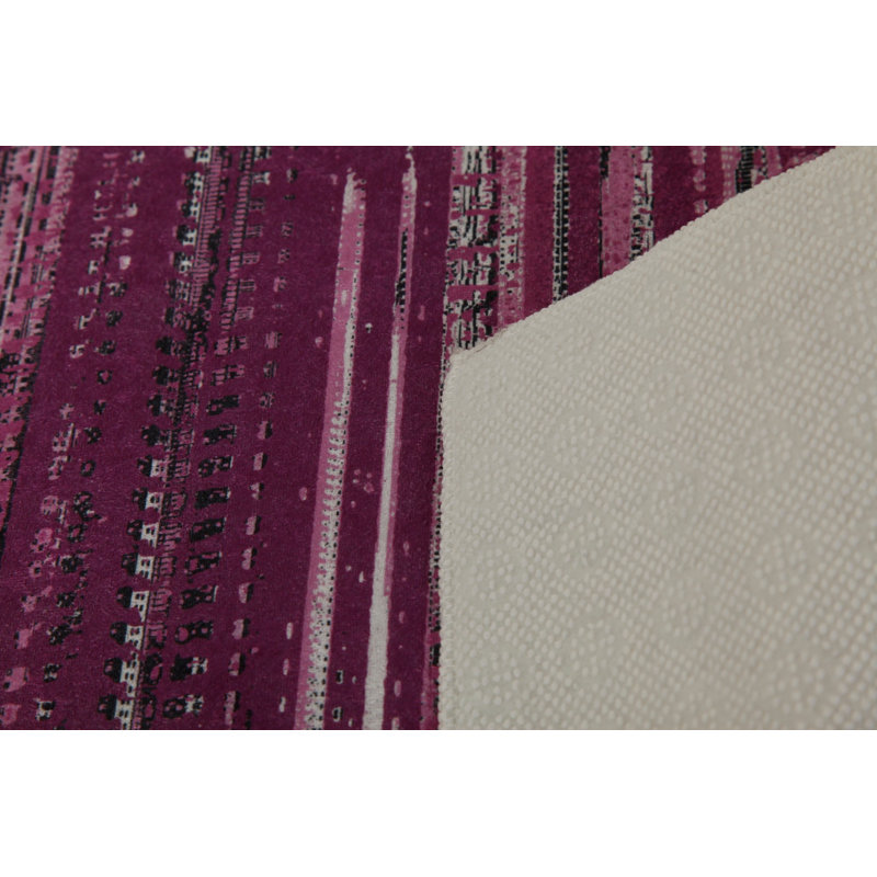 Premium Woven Carpet, 5.2 x 7.5 ft, 100% Polyester, Antibacterial, Non-Slip Underside, 0.3 in Pile Height | Machine Washable, 3D Digital Print | Perfect for Living Room, Bedroom & Office Décor