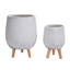 Honeycomb Style Egg Planter with Feet-57886037-57886062