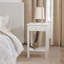 Ankeus 39cm W Manufactured Wood Bedside Table