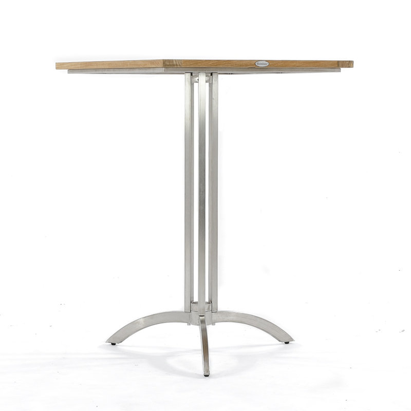 Laguna Square 4 - Person 29.75'' L Outdoor Restaurant Standing Height Table Set