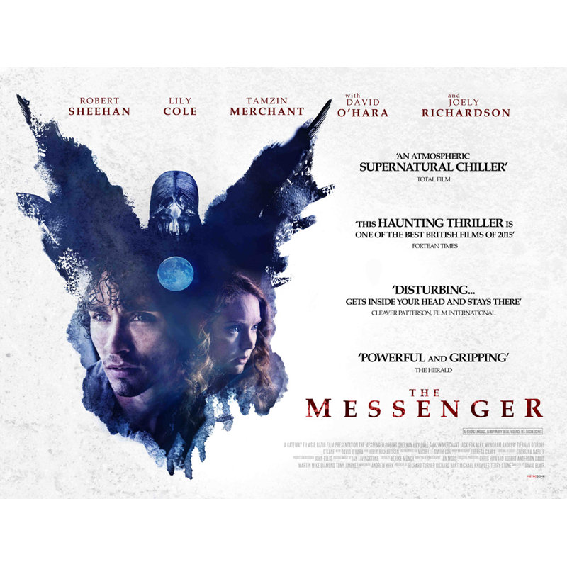 The Messenger, 18" H x 24" W