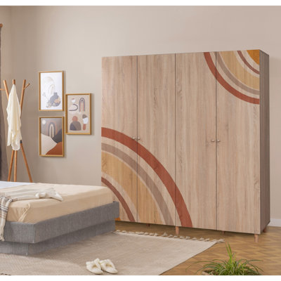 Berend 4 Door Wardrobe