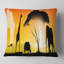 Panorama de la faune en Afrique - Coussin imprimé animal-30745181-30745185