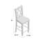 Tabouret de bar et de comptoir Maner-333521629