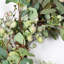 18" Farmhouse Artificial Spring Summer Eucalyptus Berry Front Door Wreath