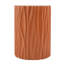 Table d'appoint cylindrique texturée Terracotta Wave-1660368589
