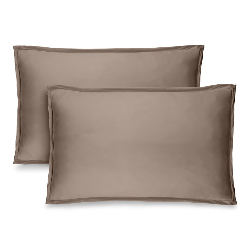 Ultra-Soft Pillow Sham Set, Standard, Taupe