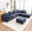Canapé modulaire en L 7 pièces Bennett-218008415