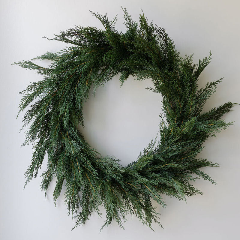 Garlands Wreaths CEDAR 30IN