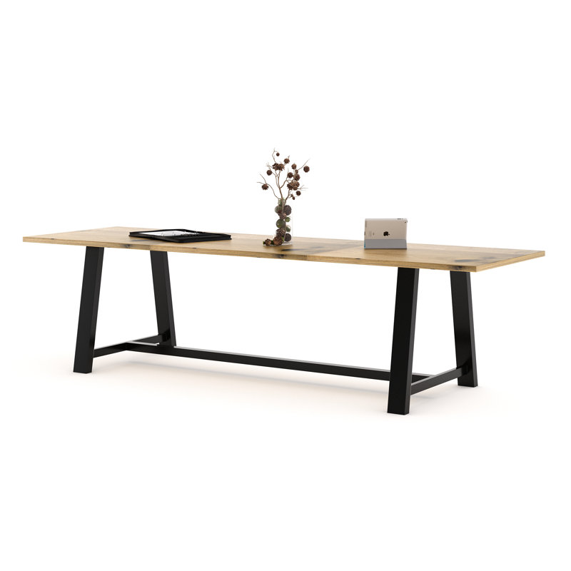 Table de salle à manger Midtown, H 30 po x L 120 po x l 42 po, Naturel