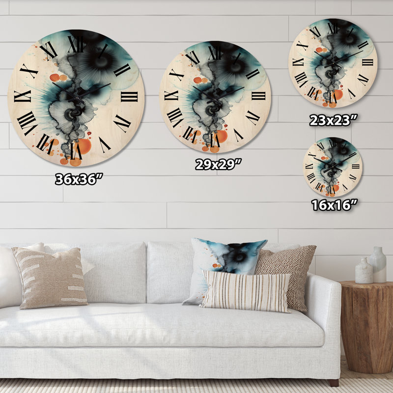 Horloge murale Amaran, Moyenne