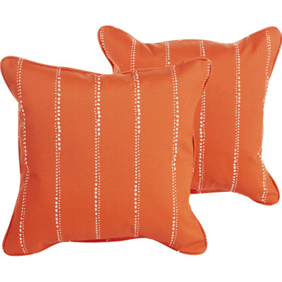 Mason II Outdoor Reversible Throw Pillow
