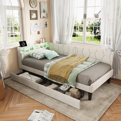 Vidaxl Daybed With Drawers