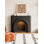 Foyer décoratif haut de gamme de style français avec éclairage à DEL et armoire de rangement