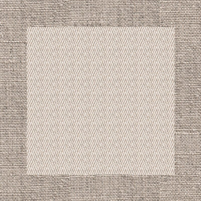 Born Beige  Easy to Clean Vinyl Mat, Rectangle 3' x 5'