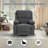 Rocker Recliner Swivel Heated Massage Reclining Chair-232449309