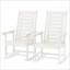Ensemble de chaises berçantes d'extérieur, 2 pièces-1607757822